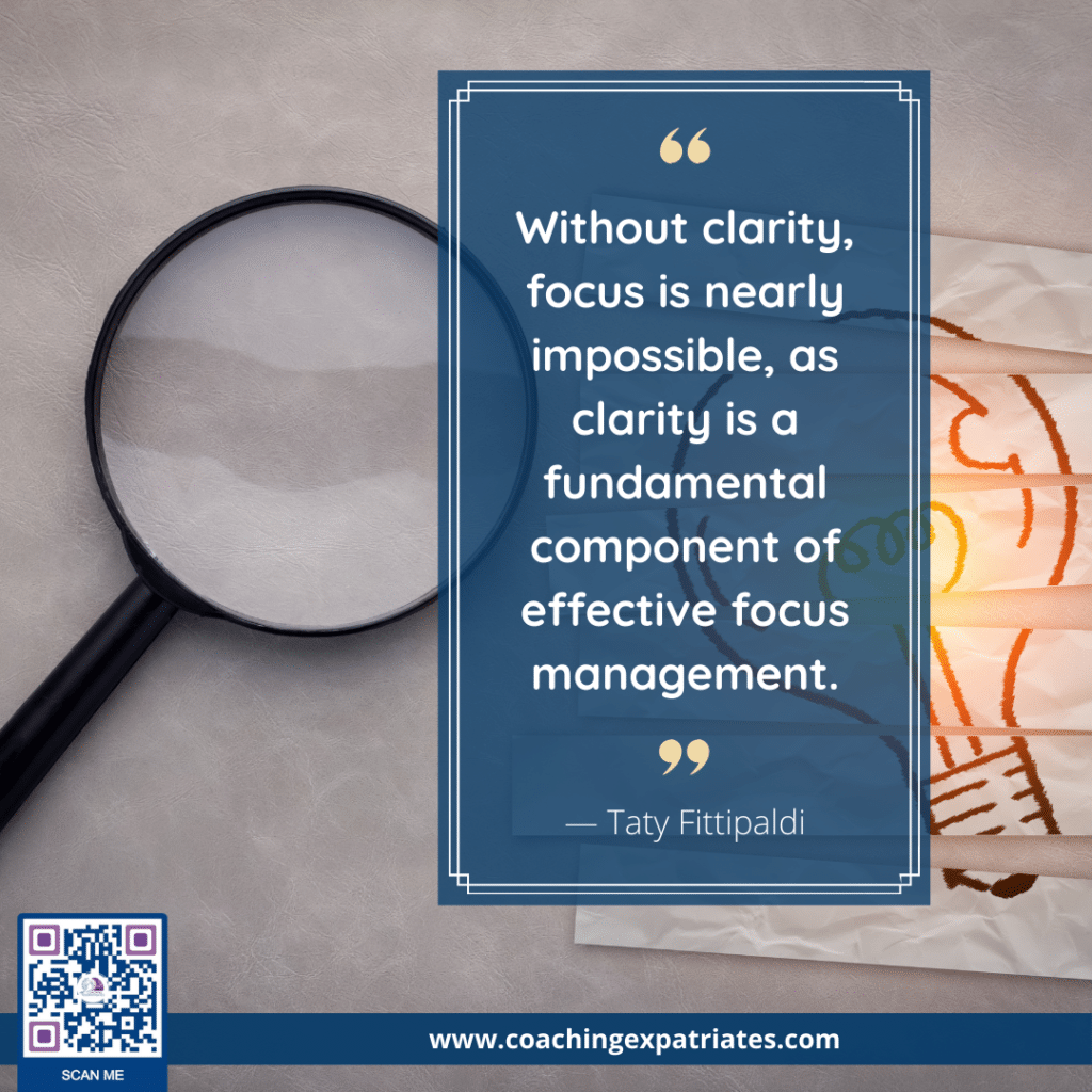 Quote - Focus Management Clarity & Focus