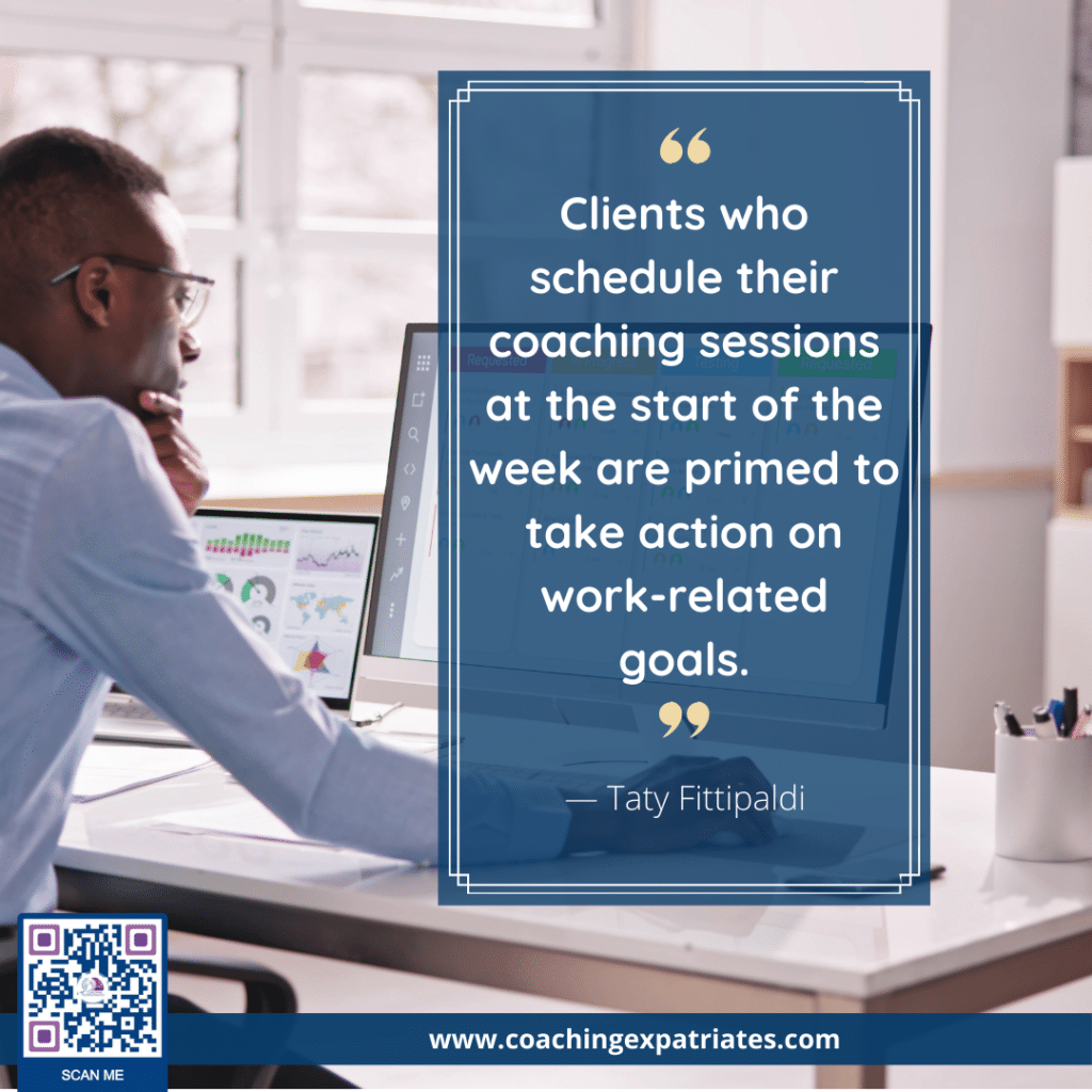 Quote - Coaching Time - 01 scheduling coaching sessions