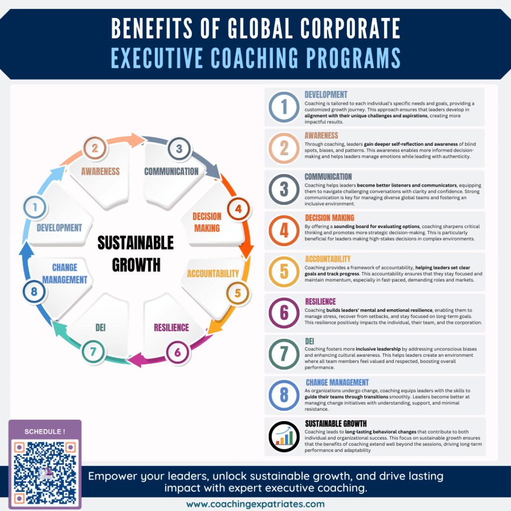 Infographic - Benefits Of Coaching Schematics